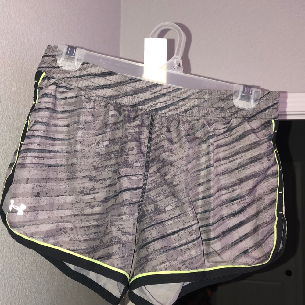 Under Armour running shorts!